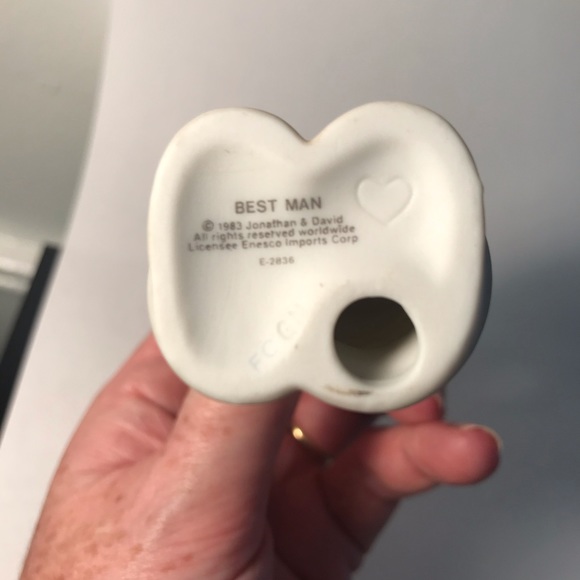 PRECIOUS MOMENT WEDDING BEST MAN FIGURINE - Picture 4 of 4